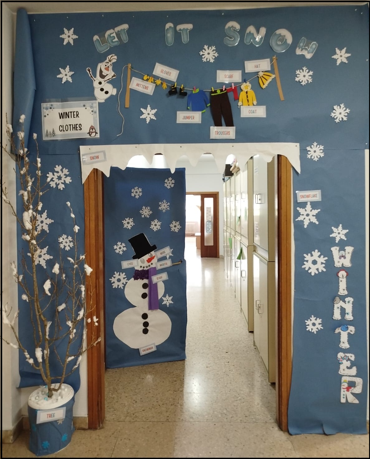 Cold and snow, snow and cold